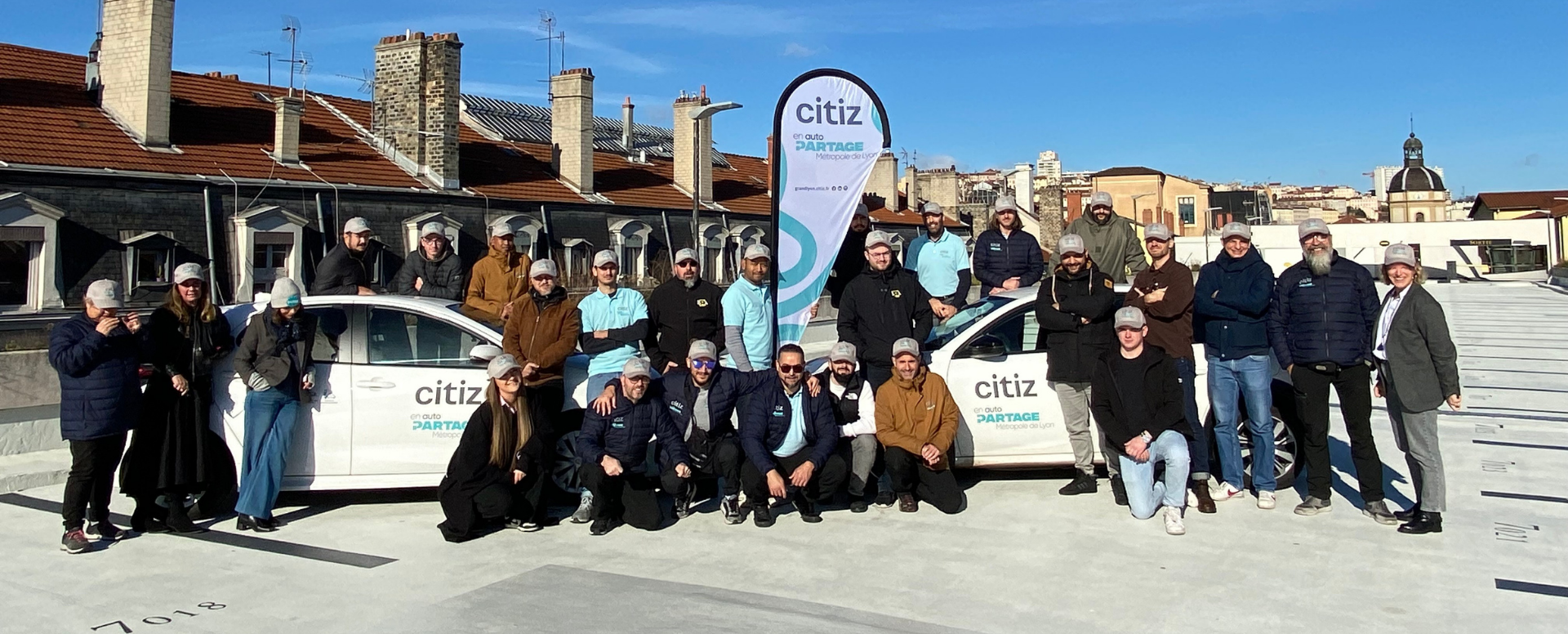 L'équipe Citiz En autopartage Métropole de Lyon
